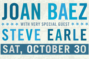 Joan Baez & Steve Earle Poster/Banner Ads